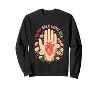 Époque Humoristique d'amour de soi avec Inscription Sarcastique Sweatshirt