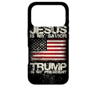 Epos 2024 Jésus est Mon Sauveur Trump est Mon président Coque pour iPhone 17 Pro