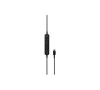 EPOS ADAPT 160T ANC USB-C - ADAPT 100 Series - micro-casque - sur-oreille - filaire - Suppresseur de bruit actif - USB-C - noir - Certifié pour