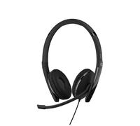 EPOS ADAPT 160T ANC USB - Micro-casque filaire stéréo avec USB-A et ANC | Certifié pour Microsoft Teams |