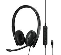 ADAPT 165T USB-C II - ADAPT 100 Series - micro-casque - sur-oreille - filaire - jack 3,5mm, USB-C - noir - Certifié pour Microsoft Teams, Optimisé