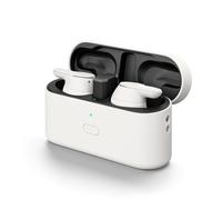 EPOS Adapt E1 Écouteurs sans Fil Blanc - ANC Hybride, Bluetooth Multi-Point, Certifiés Microsoft Teams & pour iPhone - 50H Batterie, Chargement sans Fil, Dongle USB-C, IPX5 Résistant à l’Eau