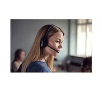 EPOS ADAPT SC 135 - Micro-casque - sur-oreille - filaire - Suppresseur de bruit actif - jack 3,5mm - noir, blanc