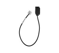 EPOS ADP RJ45-RJ9 - Prise de casque micro - RJ-45 femelle pour RJ-9 mâle - noir