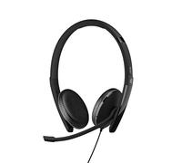 EPOS Casque Adapt 165 USB-C II : Qualité Sonore Premium, Certifié Microsoft Teams et UC, Confort Ergonomique, Connectivité USB-C Multi-appareils, Idéal pour Bureau et Télétravail