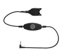 EPOS CMB 01 CTRL - Câble pour casque micro - connecteur de casque micro mâle droit pour jack mini mâle incliné - 80 cm - noir - pour IMPACT SC 230, 232, 260, 262, 630, 632, 660, 662 G