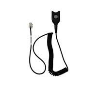 EPOS CSTD 17 - Câble pour casque micro - EasyDisconnect pour RJ-9 mâle - bobiné