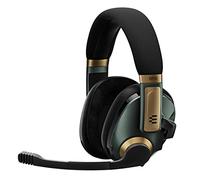 EPOS H3Pro Hybrid Casque Audio Bluetooth Réducteur de Bruit, Ajustable, Commande de Mixage Audio et Fonctionnalités de Jeu - Casque avec Micro et Son Surround Compatible Windows 10 (Vert)