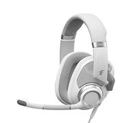 Epos H6 Pro Casque Audio Ouvert avec Micro - Casque Gamer - Arceau Léger - Casque Micro Confortable pour PC, MAC, PS4, PS5, Xbox Série X, Xbox One, Nintendo Switch - Blanc