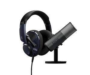 EPOS H6PRO & B20 Streaming Bundle | Casque Gaming á Acoustique Ouverte & Micro Gaming | Bundle avec Casque Filaire et Microphone pour Votre Configuration de Streaming