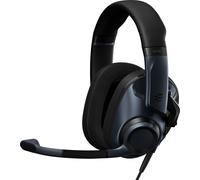 EPOS H6Pro Casque acoustique fermé avec microphone - Casque de jeu pour PC, Mac, PS4/5, Xbox One/Series X, Nintendo Switch - Casque léger et confortable (Noir)