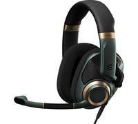 EPOS H6Pro Gaming Headset avec microphone, acoustique ouverte, bandeau léger, confortable et durable, pour PC, Mac, PS4, PS5, Xbox Series X, Xbox One, Nintendo Switch (Vert)