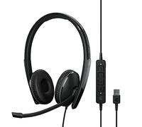 EPOS I SENNHEISER Adapt 160 ANC USB - Casque - sur-Oreille - Filaire - Suppression Active du Bruit - USB - Noir - Optimisé pour UC
