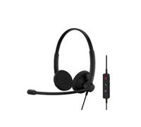 EPOS Audio Casque Impact 100 MS Stéréo USB-C + A – Microsoft Teams, anti-bruit, léger