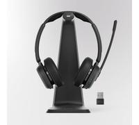 EPOS IMPACT 1000 - Micro-casque - sur-oreille - Bluetooth - sans fil - USB-C - noir - Optimisé pour la CU, Certifié pour Microsoft Teams Noir