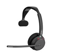 EPOS Impact 1030 Casque sans Fil Mono pour PC avec Micro Anti-Bruit, AI Voice Clarity, Super Wideband Audio, Confort Toute la Journée, Conçu pour Les Espaces de Bureau, Certifié Microsoft Teams
