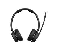 EPOS Impact 1060 Casque sans Fil Double Oreillette pour Bureau avec Micro, Réduction de Bruit EPOS AI, Super Wideband Audio, Bluetooth, Confort Optimal, Adapté aux Appels Clairs en Open Space