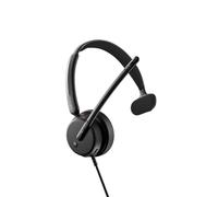 EPOS Impact 430T | Casque Casque filaire professionnel avec filtrage du bruit, certification Teams et double connexion USB-A/C, pour des appels clairs