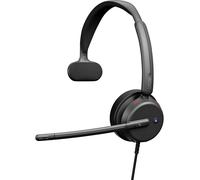 EPOS Impact 430T Casque Mono USB-C & USB-A on-Ear avec Double Micro Anti-Bruit, Certifié Microsoft Teams, Plug-and-Play, Compatible Zoom, pour Télétravail, Appels Business et Environnements Bruyants