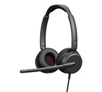 EPOS Impact 460 Casque Binaural on-Ear Filaire USB-C & USB-A avec Micro Anti-Bruit, Plug-and-Play, Son Haute Qualité, Confort Optimal, Idéal pour Bureau, Télétravail et Communication Business