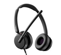 EPOS Impact 460 Casque Binaural on-Ear Filaire USB-C & USB-A avec Micro Anti-Bruit, Plug-and-Play, Son Haute Qualité, Confort Optimal, Idéal pour Bureau, Télétravail et Communication Business