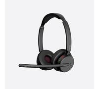 EPOS IMPACT 500 MS UC Casque Bluetooth Casque Bluetooth professionnel avec réduction de bruit active hybride et microphones IA, pour des appels clairs