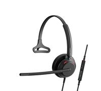 EPOS Impact 730 Casque Mono Filaire USB-C & USB-A pour PC avec Micro Anti-Bruit, Commandes in-Line, Son Haute Performance, Confort Longue Durée pour Appels Business, Bureau et Télétravail