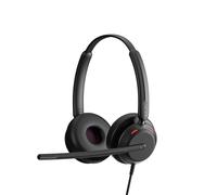 EPOS Impact 760T Casque Filaire Double Oreillette pour PC avec Micro Anti-Bruit, Certifié Microsoft Teams, USB-C & USB-A, Commandes in-Line, Super Wideband Audio, Confort pour Bureau et Télétravail