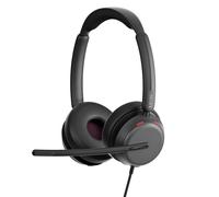 EPOS IMPACT 860 ANC Casque Filaire Double Oreillette avec Réduction Active du Bruit, USB-C & USB-A, Super Wideband, Léger, Confort Prolongé,Compatible Microsoft Teams & Zoom pour Bureau et Télétravail