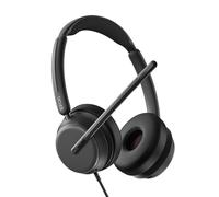 EPOS IMPACT 860 ANC Casque Filaire Double Oreillette avec Réduction Active du Bruit, USB-C & USB-A, Super Wideband, Léger, Confort Prolongé,Compatible Microsoft Teams & Zoom pour Bureau et Télétravail