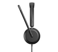 EPOS Impact 860 Casque Filaire Double Oreillette USB-C & USB-A pour PC avec Micro Anti-Bruit, Super Wideband Audio, Son Haute Performance, Confort Optimal pour Appels Business et Travail en Bureau