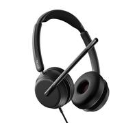 EPOS Impact 860 Casque Filaire Double Oreillette USB-C & USB-A pour PC avec Micro Anti-Bruit, Super Wideband Audio, Son Haute Performance, Confort Optimal pour Appels Business et Travail en Bureau