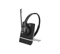 EPOS Audio Casque téléphonique IMPACT D 30 Phone – DECT sans fil stéréo microphone antibruit Duo