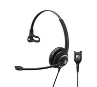 EPOS IMPACT SC 238 Micro-casque filaire robuste avec conception monaural et connexion easy disconnect, idéal pour les open-space et centres d'appels.