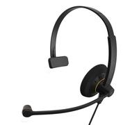 EPOS Audio Micro-casque IMPACT SC 30 USB ML Sur-oreille filaire Noir avec reflets orange