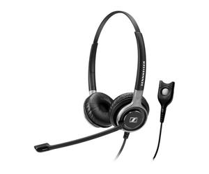 EPOS IMPACT SC 660 TC - QD Duo Casque téléphonique filaire évolué compatible avec les prothèses auditives