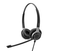 EPOS IMPACT SC 665 USB - Casque Professionnel Double Face avec Câble USB Détachable et Connecteur 3,5mm, Certifié Microsoft Teams