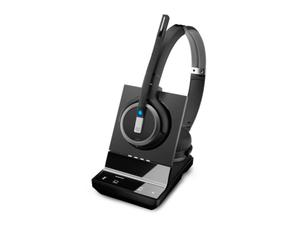 EPOS IMPACT SDW 5063 EU/UK/AUS | Casque téléphonique sans fil Casque DECT sans fil double face pour les professionnels, compatible avec les PC et les