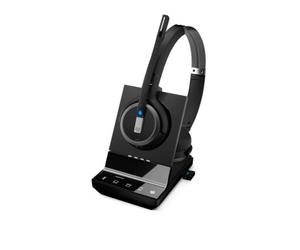 EPOS IMPACT SDW 5066T EU/UK/AUS MS | Casque téléphonique sans fil Casque DECT sans fil double face à triple connectivité pour les professionnels