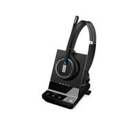EPOS IMPACT SDW 5066T - Système de casque - sur-oreille - DECT - sans fil, filaire - noir - Certifié pour Microsoft Teams, Optimisé pour la CU
