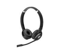 Impact SDW 60 HS - Casque DECT sans Fil de Haute qualité, Réduction de Bruit, Optimisé pour UC, Connectivité Multi-appareils, Options de Port Flexibles