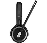 Sennheiser Impact SDW 60 HS - Casque DECT sans Fil de Haute qualité, Réduction de Bruit, Optimisé pour UC, Connectivité Multi-appareils, Options de Port Flexibles