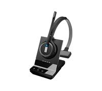 EPOS IMPACT SDW - Système de casque - sur-oreille - DECT - sans fil - noir - avec câble EPOS CEHS-DHSG - Certifié pour Skype for Business, Optimisé pour la CU