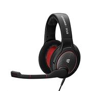 EPOS l Sennheiser Game One Open Back Acoustic Gaming Headset - Headphones with Mic & 3.5mm Jack for PC, Mac, PS4, PS5, Xbox Series X, Xbox One, & Switch - Mic w/ Flexible Boom Arm & Instant Mute