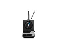 EPOS SDW 5016 | Casque Casque DECT ultramoderne pour téléphones de bureau, PC & smartphones avec 3 modes de port et une qualité vocale optimale avec