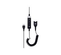 EPOS USB-ED CC 01 MS - Câble pour casque micro - USB mâle pour EasyDisconnect mâle - 1.61 m - bobiné - pour IMPACT SC 230, 260, 630, 660