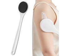 Époudeur arrière pour douche, applicateur de lotion pour le dos - Brosse corporelle extra longue manche,Accessoires de lauréat de douche portable doux pour collègues d'amis de famille
