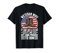 Épouse Ancienne, ce n'est Pas Seulement Un statut, C'est ma promesse de Longue Date T-Shirt