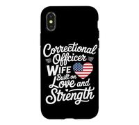 Épouse d'agente correctionnelle Coque pour iPhone X/XS