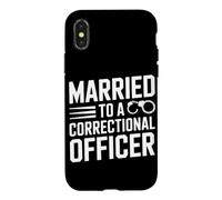 Épouse d'agente correctionnelle Coque pour iPhone X/XS